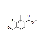 Methyl 3-Fluoro-4-formyl-2-methylbenzoate