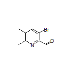 3-Bromo-5,6-dimethylpicolinaldehyde