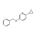 5-(Benzyloxy)-2-cyclopropylpyridine