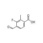 3-Fluoro-4-formyl-2-methylbenzoic Acid