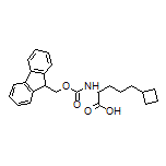 2-(Fmoc-amino)-5-cyclobutylpentanoic Acid