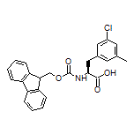 (S)-2-(Fmoc-amino)-3-(3-chloro-5-methylphenyl)propanoic Acid