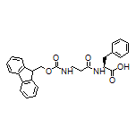 (S)-2-[3-(Fmoc-amino)propanamido]-3-phenylpropanoic Acid