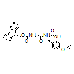 (S)-2-[3-(Fmoc-amino)propanamido]-3-[4-(tert-butoxy)phenyl]propanoic Acid