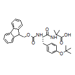 (S)-2-[2-(Fmoc-amino)-3-[4-(tert-butoxy)phenyl]propanamido]-2-methylpropanoic Acid