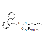 (S)-2-[Fmoc-(methyl)amino]-4-ethylhexanoic Acid