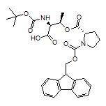 O-(Fmoc-L-prolyl)-N-Boc-L-threonine