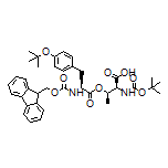 (2S,3R)-3-[[(S)-2-(Fmoc-amino)-3-[4-(tert-butoxy)phenyl]propanoyl]oxy]-2-(Boc-amino)butanoic Acid