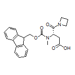 (S)-3-[Fmoc-(methyl)amino]-4-(azetidin-1-yl)-4-oxobutanoic Acid
