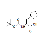 (S)-2-(Boc-amino)-3-(cyclopent-1-en-1-yl)propanoic Acid