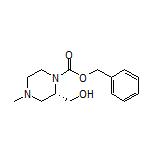 (S)-(1-Cbz-4-methylpiperazin-2-yl)methanol
