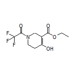 Ethyl 4-Hydroxy-1-(2,2,2-trifluoroacetyl)-1,2,5,6-tetrahydropyridine-3-carboxylate