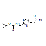 2-[2-[(Boc-amino)methyl]thiazol-4-yl]acetic Acid