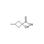 1-Hydroxy-3-methylcyclobutanecarboxylic Acid