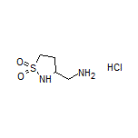 3-(Aminomethyl)isothiazolidine 1,1-Dioxide Hydrochloride