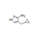 4-(Cyclopropylmethyl)-1H-pyrazol-3-amine