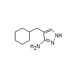 4-(Cyclohexylmethyl)-1H-pyrazol-3-amine