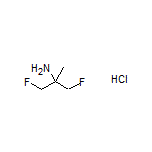 1,3-Difluoro-2-methylpropan-2-amine Hydrochloride