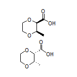 cis-3-Methyl-1,4-dioxane-2-carboxylic Acid