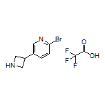 5-(Azetidin-3-yl)-2-bromopyridine Trifluoroacetate