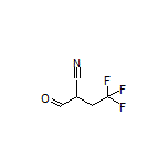 4,4,4-Trifluoro-2-formylbutanenitrile