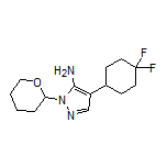 5-Amino-4-(4,4-difluorocyclohexyl)-1-(tetrahydro-2H-pyran-2-yl)-1H-pyrazole