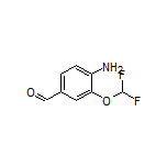 4-Amino-3-(difluoromethoxy)benzaldehyde