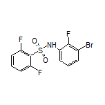 N-(3-Bromo-2-fluorophenyl)-2,6-difluorobenzenesulfonamide