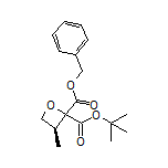 2-Benzyl 2-(tert-Butyl) (3S)-3-Methyloxetane-2,2-dicarboxylate