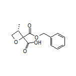 (3S)-2-[(Benzyloxy)carbonyl]-3-methyloxetane-2-carboxylic Acid