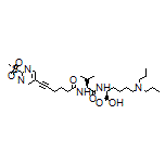 N2-[[6-[2-(Methylsulfonyl)pyrimidin-5-yl]hex-5-ynoyl]-L-valyl]-N6,N6-dipropyl-L-lysine