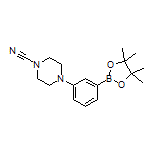 3-(4-Cyanopiperazin-1-yl)phenylboronic Acid Pinacol Ester