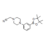 3-[4-(Cyanomethyl)piperazin-1-yl]phenylboronic Acid Pinacol Ester