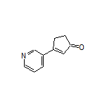 3-(Pyridin-3-yl)cyclopent-2-en-1-one