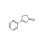 3-(Pyridin-2-yl)cyclopent-2-en-1-one
