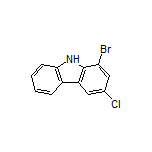 1-Bromo-3-chloro-9H-carbazole