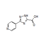 3-(4-Pyridyl)-1H-1,2,4-triazole-5-carboxylic Acid