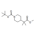 Methyl 2-(1-Boc-piperidin-4-yl)-2-methylpropanoate
