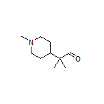 2-Methyl-2-(1-methylpiperidin-4-yl)propanal
