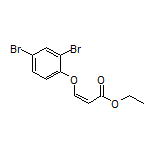 Ethyl (Z)-3-(2,4-Dibromophenoxy)acrylate