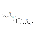 Ethyl 2-(2-Boc-2-azaspiro[3.5]nonan-7-yl)acetate