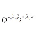 tert-Butyl Cbz-L-alanylglycinate