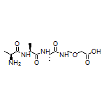 (7S,10S,13S)-13-Amino-7,10-dimethyl-6,9,12-trioxo-3-oxa-5,8,11-triazatetradecanoic Acid