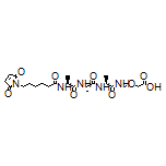 (7S,10S,13S)-20-(2,5-Dioxo-2,5-dihydro-1H-pyrrol-1-yl)-7,10,13-trimethyl-6,9,12,15-tetraoxo-3-oxa-5,8,11,14-tetraazaicosanoic Acid