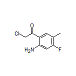 1-(2-Amino-4-fluoro-5-methylphenyl)-2-chloroethan-1-one