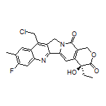 (S)-11-(Chloromethyl)-4-ethyl-8-fluoro-4-hydroxy-9-methyl-1,12-dihydro-14H-pyrano[3’,4’:6,7]indolizino[1,2-b]quinoline-3,14(4H)-dione