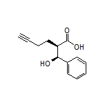 (R)-2-[(S)-Hydroxy(phenyl)methyl]hex-5-ynoic Acid
