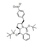 (2R,5S)-1-Boc-2-[(R)-[(tert-butyldimethylsilyl)oxy](phenyl)methyl]-5-(4-nitrobenzyl)pyrrolidine