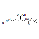 (R)-5-Azido-2-[(Boc-amino)methyl]pentanoic Acid