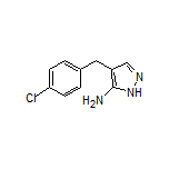4-(4-Chlorobenzyl)-1H-pyrazol-5-amine